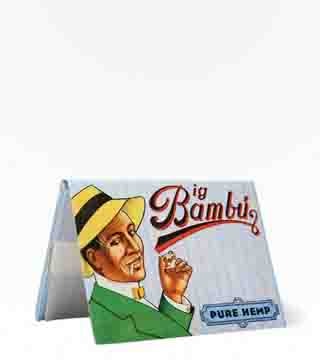 Big Bambú Pure Hemp Rolling Paper 33 count