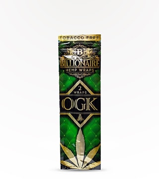 Billionaire Hemp Wraps OGK 2 count