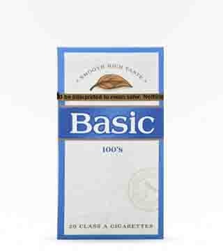 Basic Blue 100's Pack