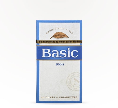 Basic Blue 100's Pack