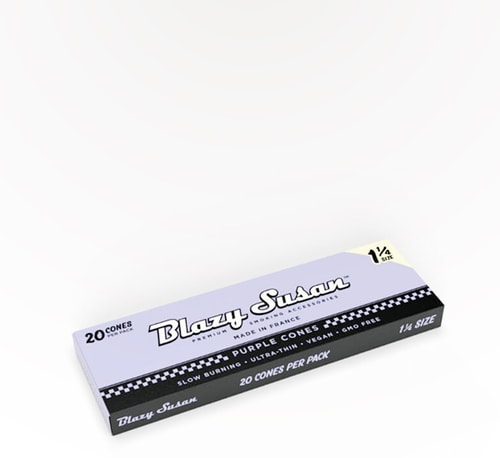 Blazy Susan Cones 1.25 Purple 20 count