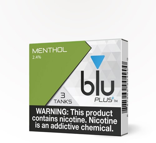 Blu Plus+ Menthol Tank 2.4% 3 count