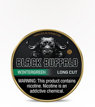 Black Buffalo Long Cut Wintergreen 0 mg 1.2 oz