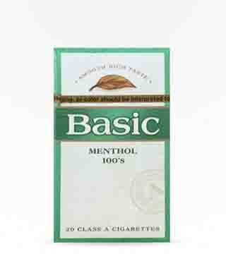 Basic Menthol 100's Pack