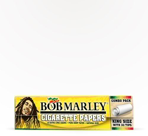 Bob Marley King Size Cigarette Rolling Paper 33 count