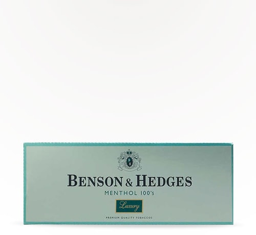 Benson and Hedges Luxury Menthol 100's carton