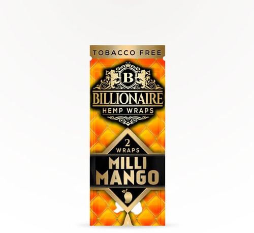 Billionaire Milli Mango Hemp Wraps 2 count