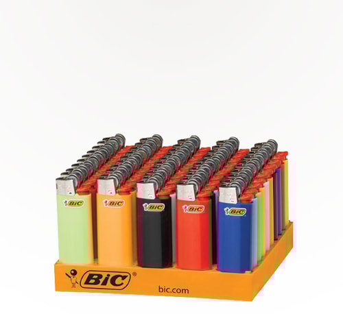 Bic Lighter Small Assorted Fashion Design Single