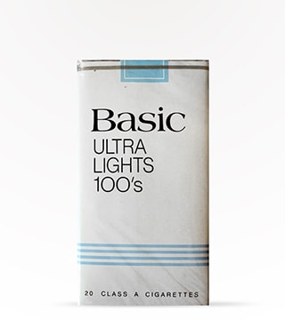 Basic Ultra Lights 100's Pack