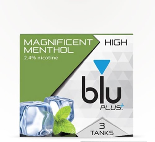 bluPLUS+ 2.4 Percent Magnificent Menthol 3 Pack