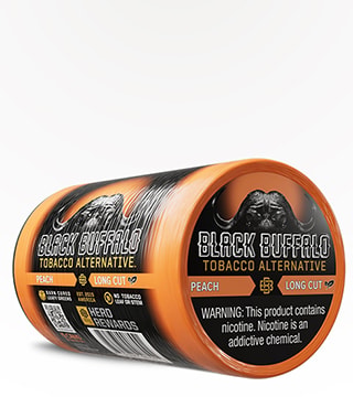 Black Buffalo Long Cut Peach 7.5 mg 5 pack 1.2 oz