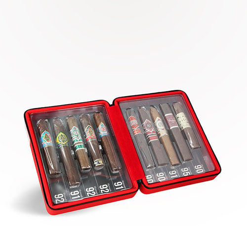 CAO Champions III Cigar Sampler with Humidor 10 count