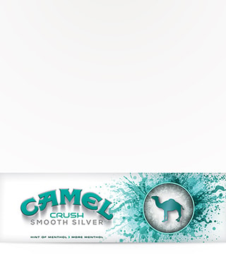 Camel Crush Smooth Silver carton