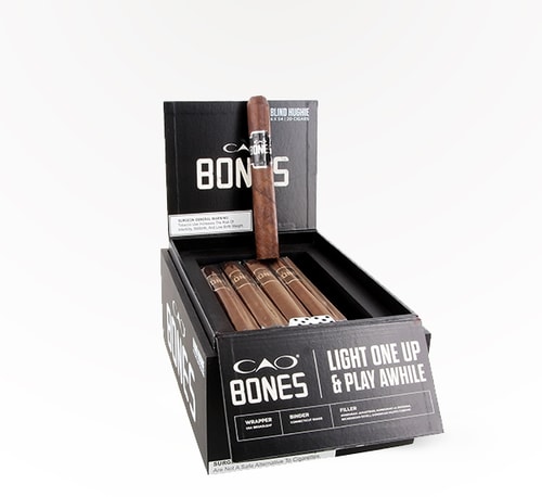 CAO Bones 6 x 54 Toro Maduro Blind Hughie 20 count