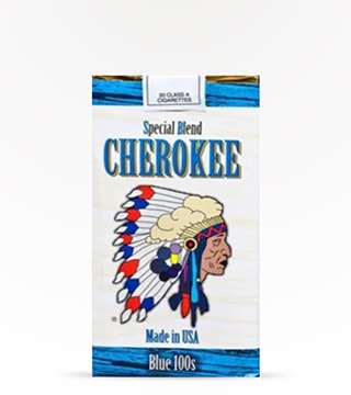 Cherokee Blue 100's Pack