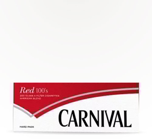 Carnival Red 100's Carton
