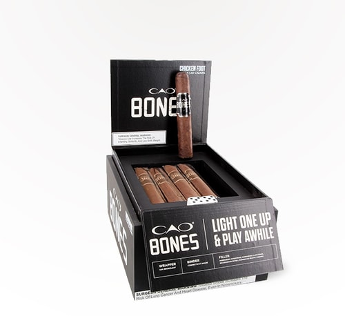 CAO Bones 5 x 54 Robusto Maduro Chicken Foot 20 count