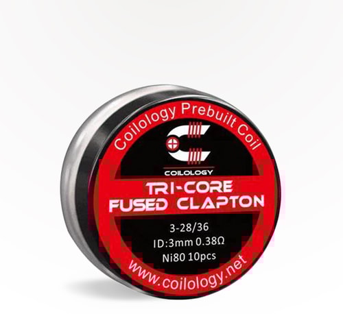 Coilology Tri-Core Fused Clapton 10 pieces