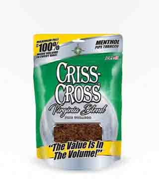 Criss-Cross Menthol Pipe Tobacco 3 oz