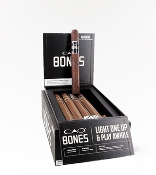 CAO Bones 7.25 x 54 Double Corona Maduro Matador Churchill 20 count