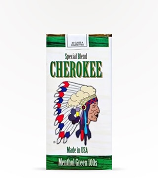 Cherokee Menthol Green 100's Pack
