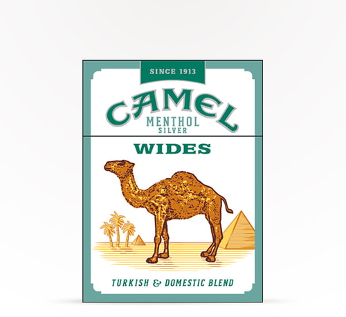 Camel Wides Menthol Silver Pack