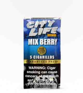 City Life Mixed Berry 5 Pack
