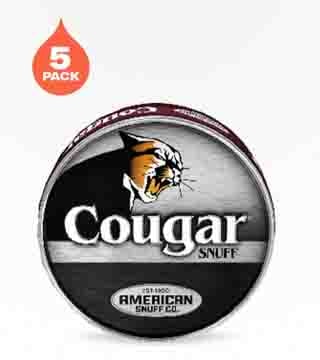 Cougar Natural 5 pack 1.2 oz