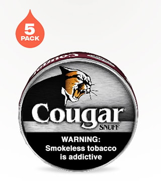 Cougar Natural 5 pack 1.2 oz