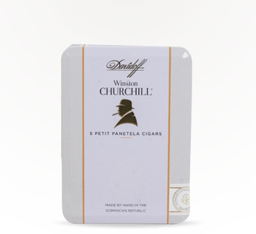 Davidoff Winston Churchill 4 x 38 Petit Panetela 5 Pack
