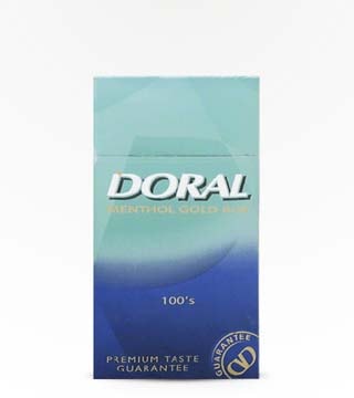 Doral Menthol Gold 100's Pack