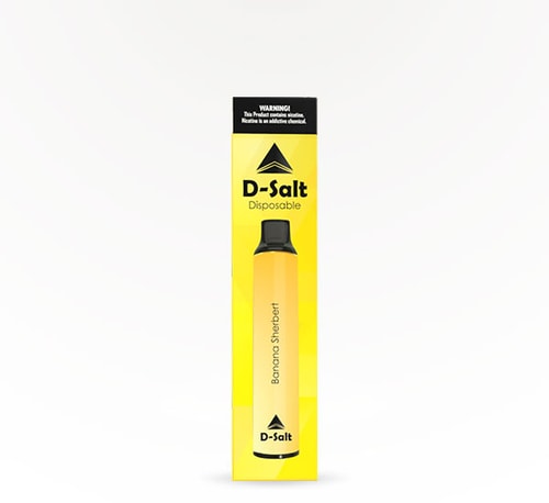D-Salt 300 mg Disposable Banana Sherbet Vape Pen Single