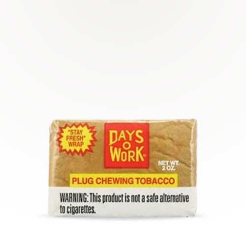 Days O Work Plug Chewing Tobacco 2 oz