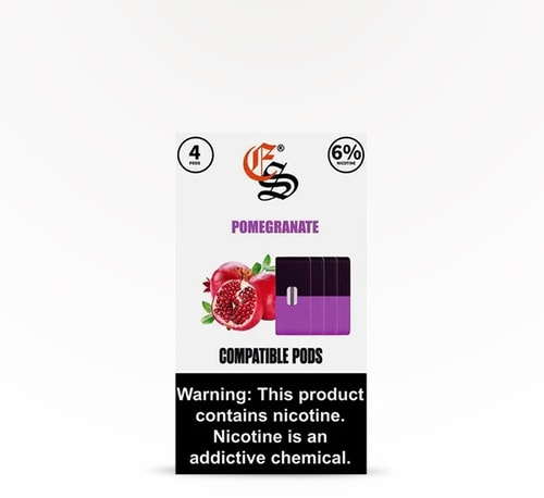 Eonsmoke Pomegranate Pods 6 Percent 4 Pack