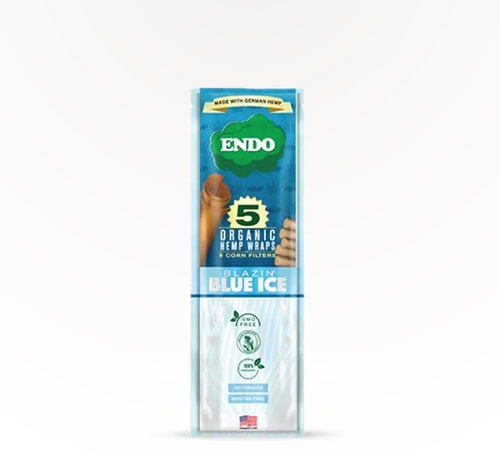 Endo Hemp Wrap Blazin' Blue Ice 5 count