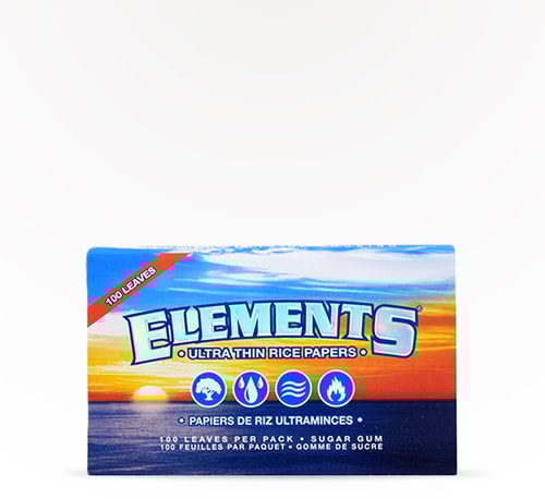Elements Ultra Thin Rice Papers Single Wide 100 count