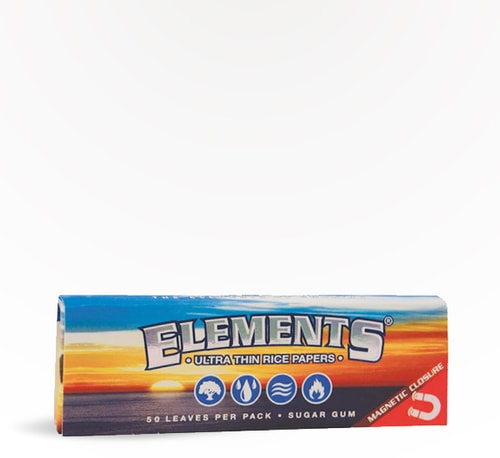 Elements 1.25 Ultra Thin Rice Papers 50 count