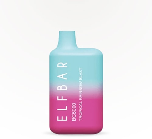 Elf Bar BC5000 Zero Nicotine Tropical Rainbow Blast 13 ml