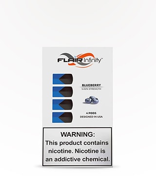 Flair Infinity Pods 5 Percent Blueberry 4 Pack