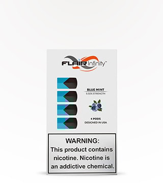 Flair Infinity Pods 5 Percent Blue Mint 4 Pack