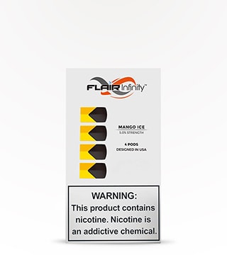 Flair Infinity Pods 5 Percent Mango Ice 4 Pack