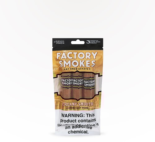 Factory Smokes Creamy Smooth 3 Pack