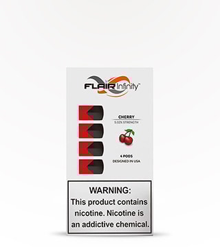Flair Infinity Pods 5 Percent Cherry 4 Pack