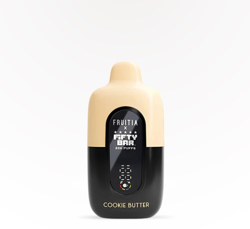 Fifty Bar x Fruitia V2 20000 Cookie Butter 5% 14 ml