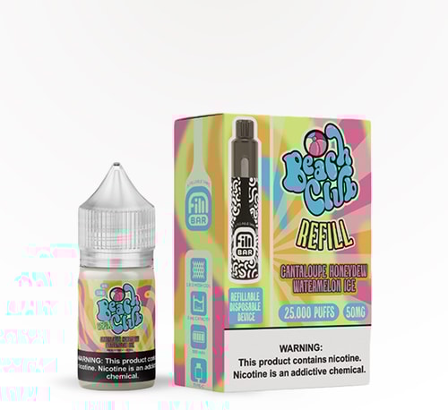 Fili Bar Beach Club Refillable Disposable + Cantaloupe Honey Melon Pack