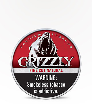 Grizzly Fine Cut Natural 1.2 oz