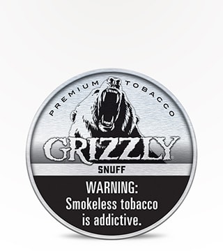 Grizzly Snuff Natural 1.2 oz