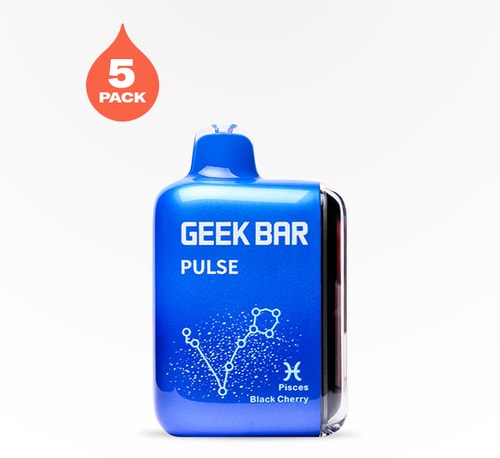 GEEK BAR Pulse 15000 Black Cherry 5% 5 count