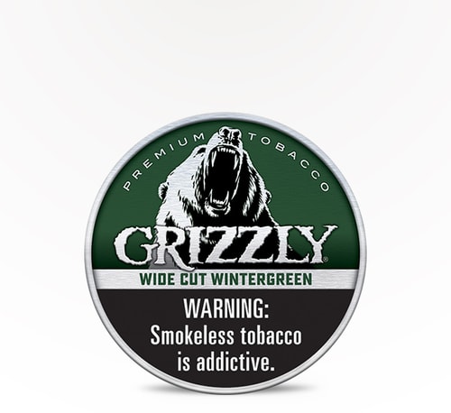 Grizzly Wide Cut Wintergreen 1.2 oz