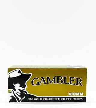 Gambler Gold Cigarette Filter Tubes 200 count